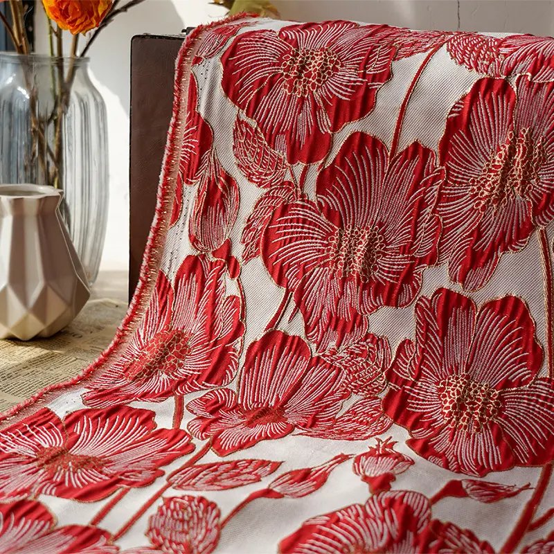 Fashion Design 2023 Good Quality Embroidery Pattern Jacquard Brocade Tailor Brocade Fabric For Garments