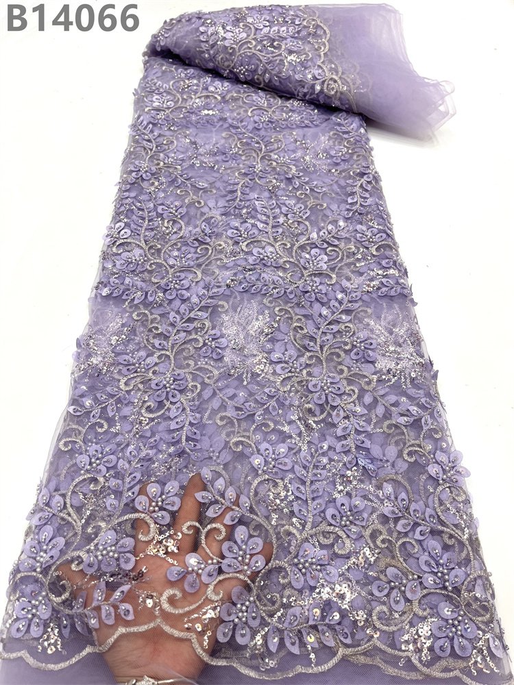 Bead Fabric Lace Bridal Applique Embroidered Sequins Beaded Mint Green and Gold Lace Fabric