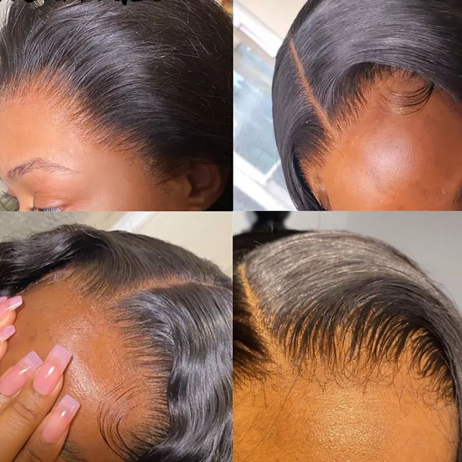 Wholesale Bone Straight Lace Front Wigs For Black WomenRaw Indian Hair HD Lace Frontal Wigs Cheap Full Lace Human Hair Wigs