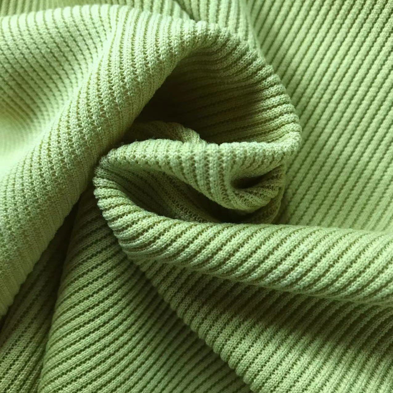Raw material 230GSM rayon cotton spandex knitting thick 3*3 viscose ribbed fabric for winter cardiganPopular