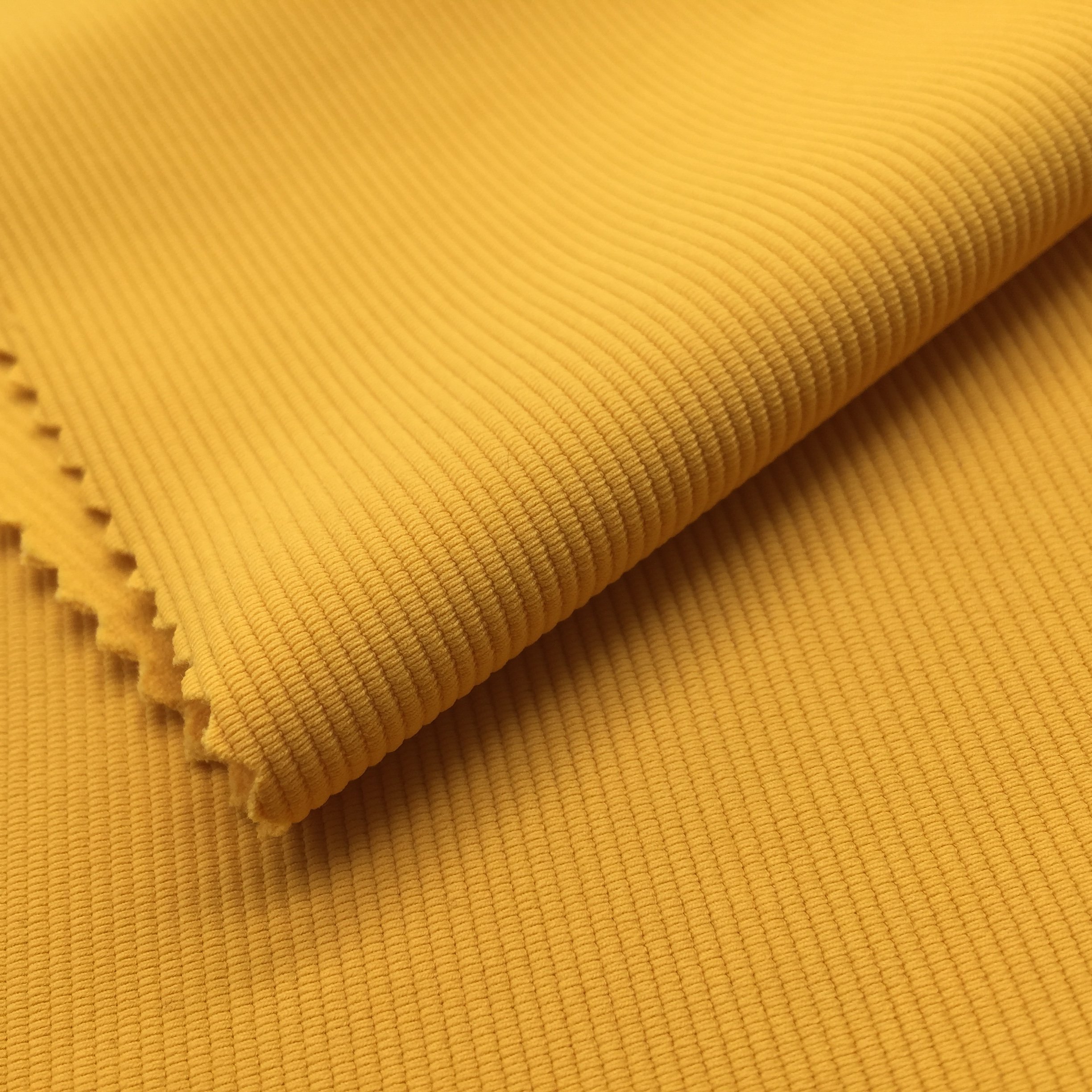 Spandex Ribbed Knit Fabric for Sportswear Lightweight Plain No6627 High Quality 4 Way Stretch Wholesale Stock Nylon Dyed 1 Yard