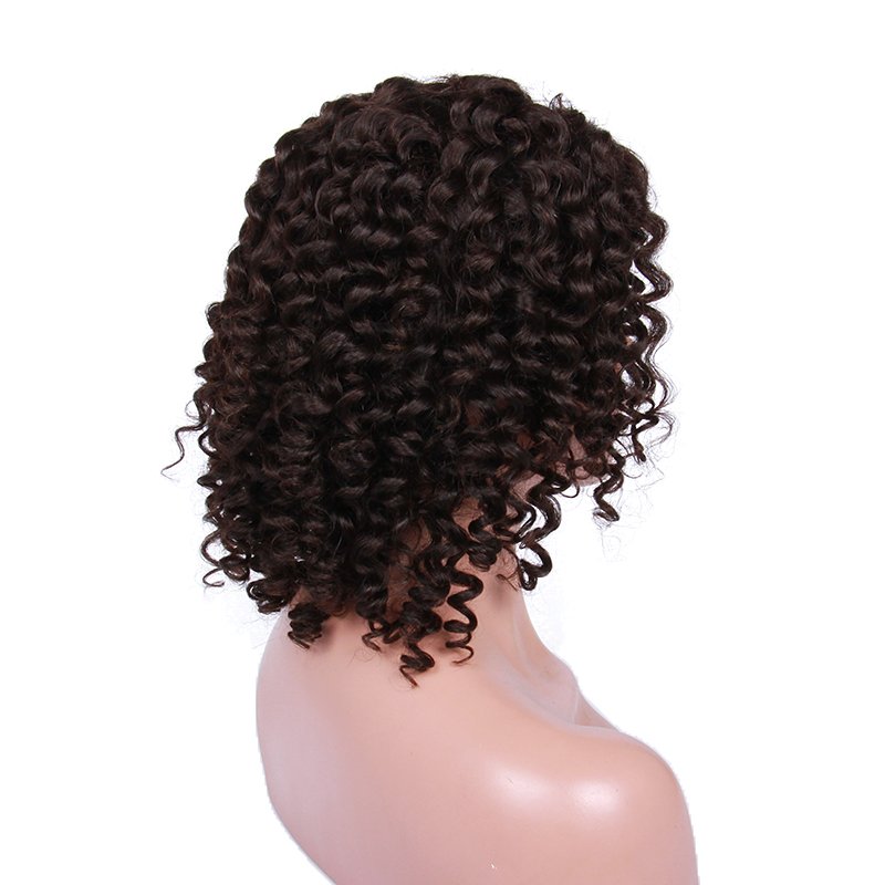 100% Indian Remy Hair Deep Curly Wig Transparent Lace Long 13*4 13*6 Lace Front Wigs For Black Women