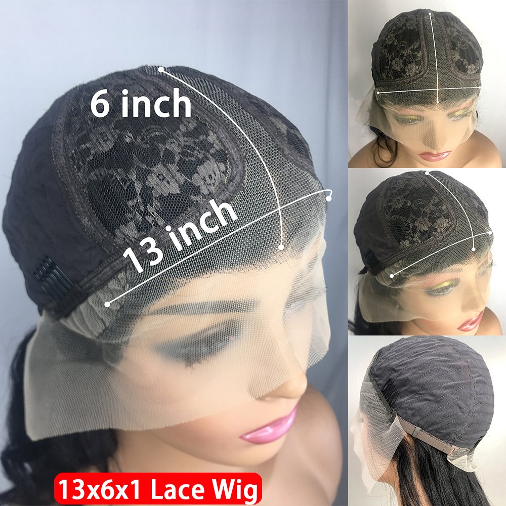 Chocolate Brown Lace Front Human Hair Wigs For Women Straight Lace Front Wig Colored HD transparent lace frontal wig human hair