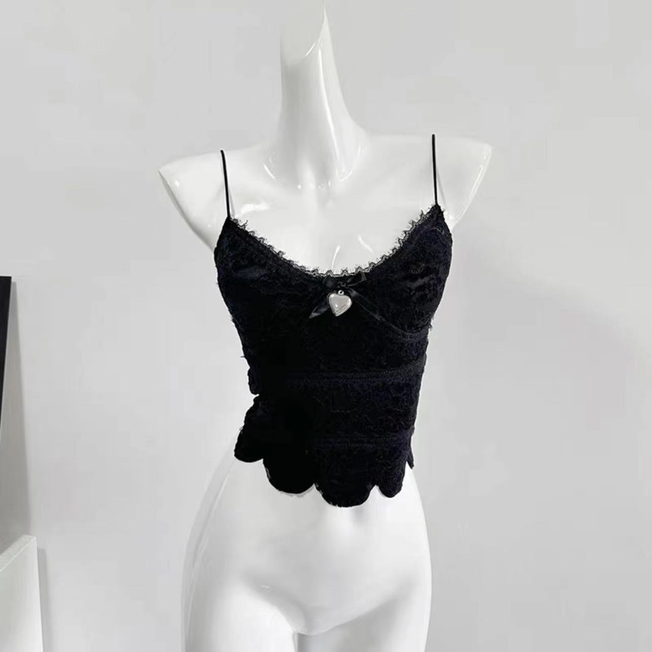 custom trendy crop top vest hollow out lace up sexy ultra short white crop shirt female crop tops
