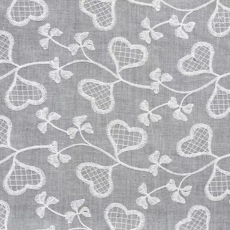 African High quality cotton embroidery lace fabric woven fabric for women dress