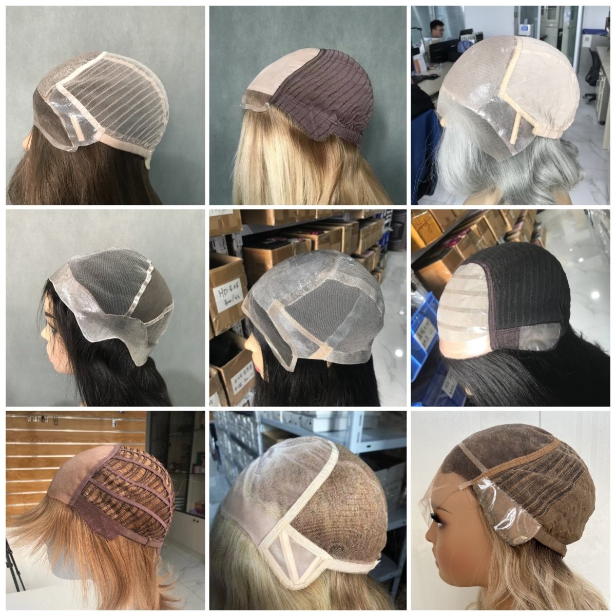 Top Quality Highlights Blonde Color Cuticle Aligned Kosher Bob Wig Human Hair HD Lace Front Wig