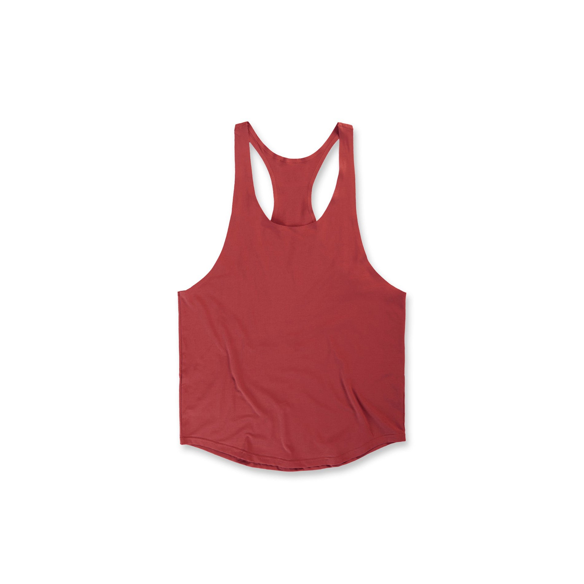 Solid Color Sleeveless Fitness Tank Top for Men Summer Cotton Training Vest with Mesh for Running and Workouts