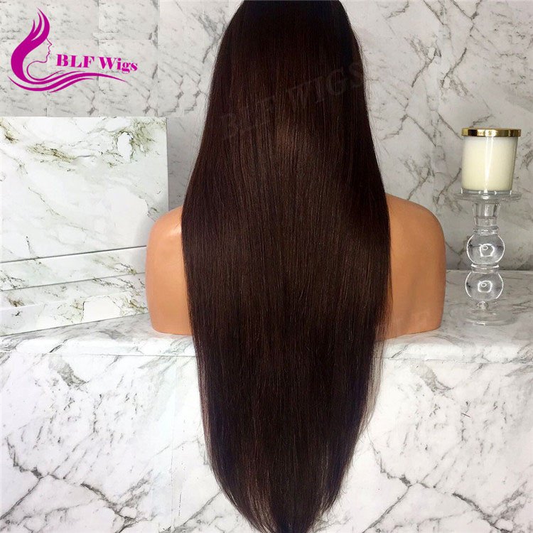 13x4 13x6 HD Lace Frontal Wig For Black Women, Bone Straight Human Hair Wig, 30 Inch Straight Hair Wigs