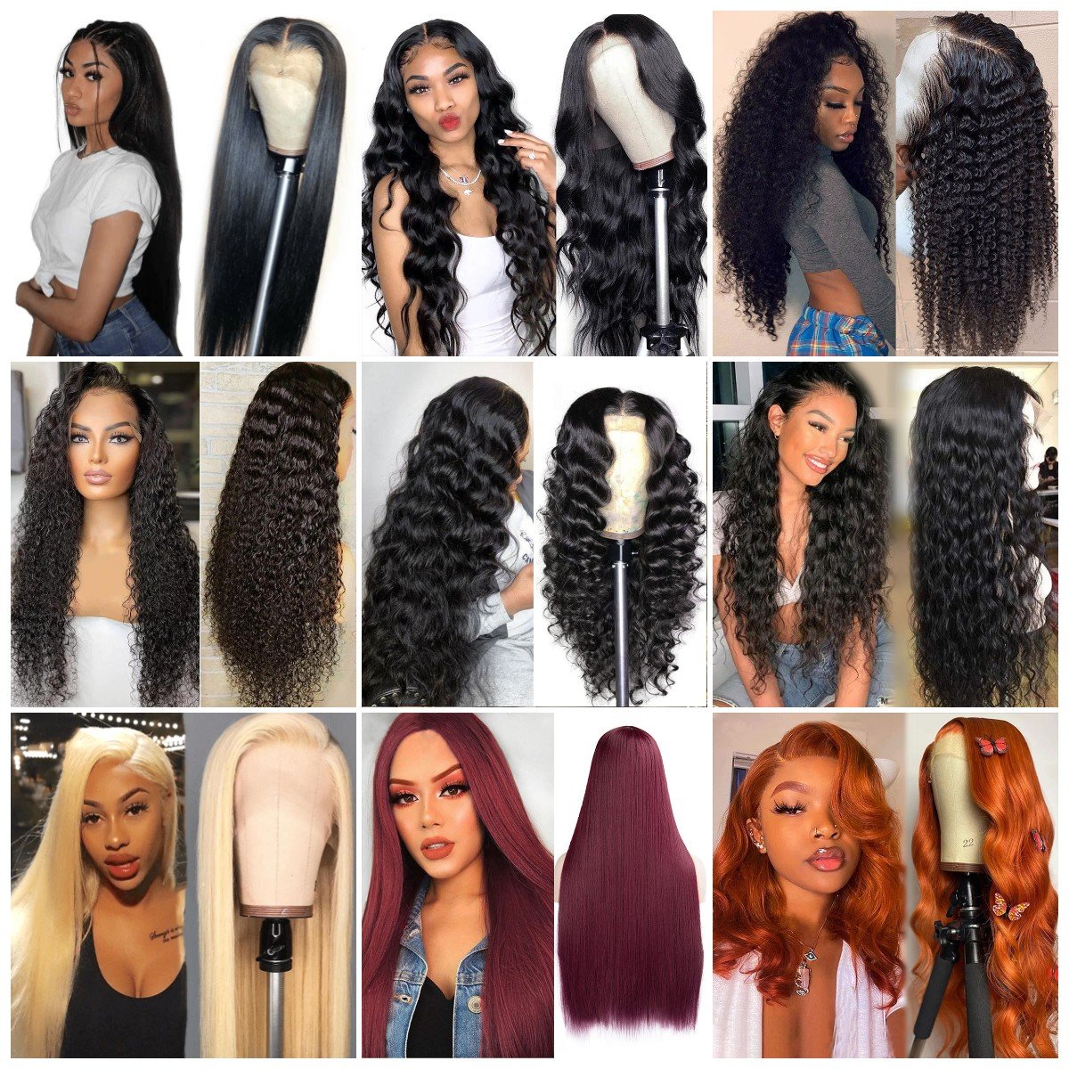 Indian Hair Cheapest Wigs Online 100% Human Hair Lace Closure Wigs Straight Hair Extensions Wigs