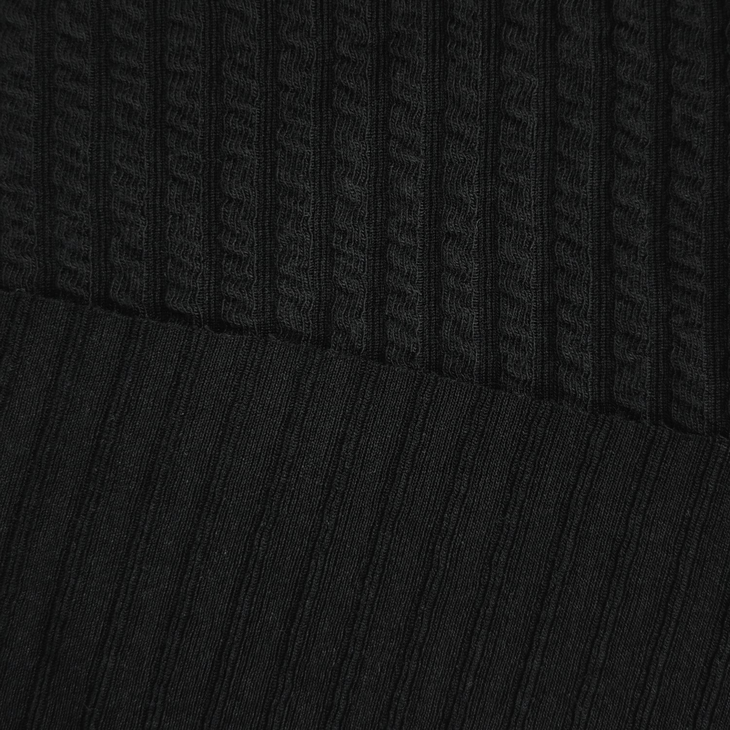 Custom Wholesale 250gsm 95% Polyester 5% Spandex Knitted Wavy Grain Pit Stripe Jacquard Fabric For Women Trousers Clothes