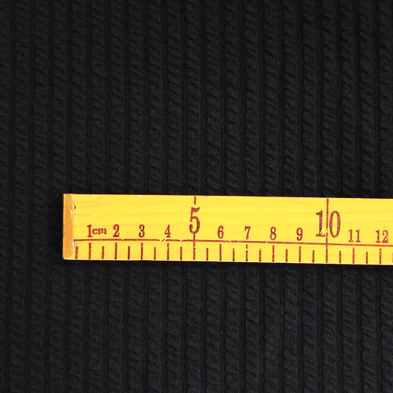 Custom Wholesale 250gsm 95% Polyester 5% Spandex Knitted Wavy Grain Pit Stripe Jacquard Fabric For Women Trousers Clothes
