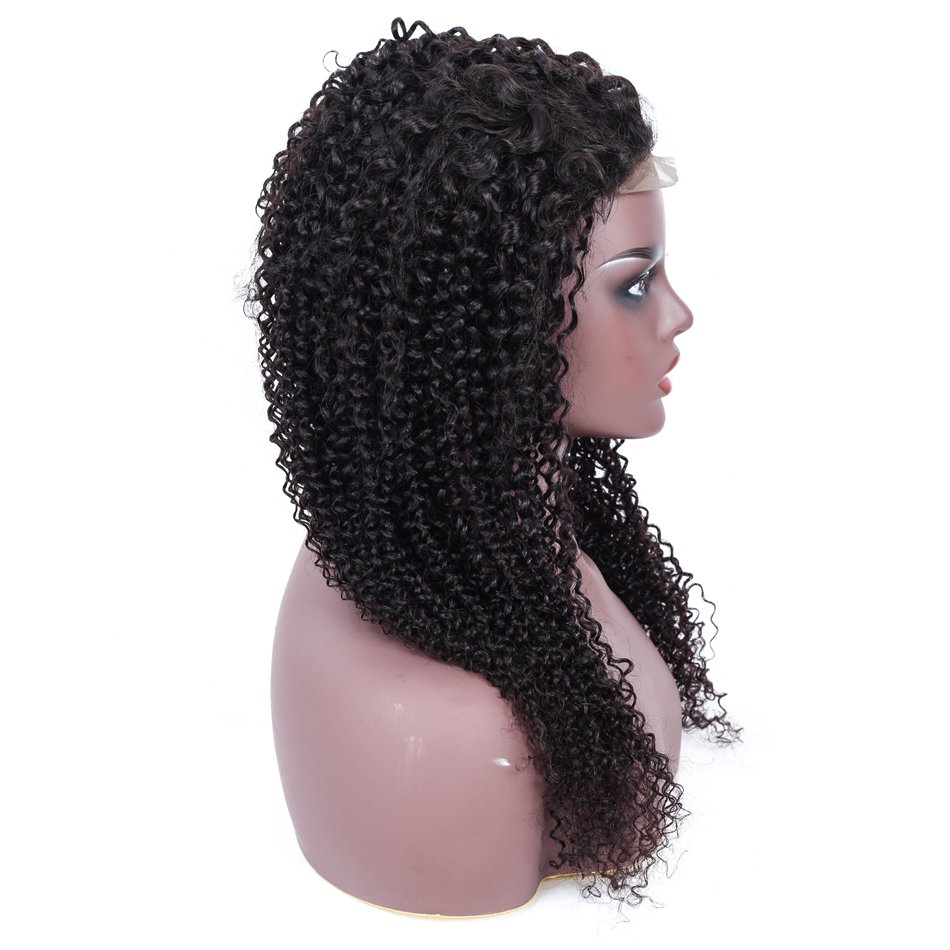Cheap Raw Indian Human Hair Kinky Curly Wigs Pre Plucked 5X5 Hd Lace Closure Wigs For Black Women Water Wave Lace Front Wigs