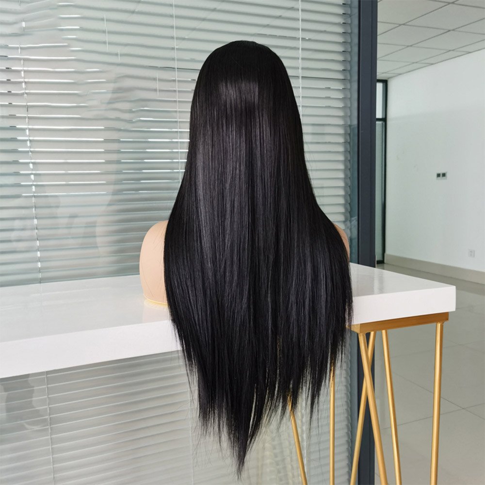 Straight Wave Transparent Hd 13x4 Human Hair Lace Frontal Wigs Brazilian Virgin Remy 360 Lace Wigs Full Lace Human Hair Wig