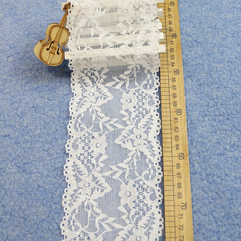 High-quality fashionable lace 10 cm white new pattern lace Factory wholesale cheap lace