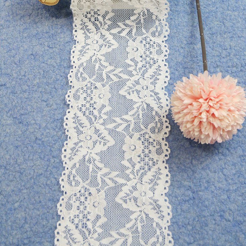 High-quality fashionable lace 10 cm white new pattern lace Factory wholesale cheap lace
