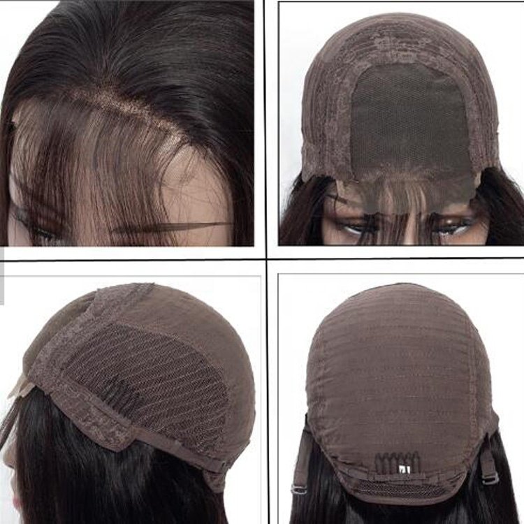 Invisible HD Lace Wig Transparent Bob Closure Wig 5x5 Cuticle Aligned Brazilian Virgin Remy Human Hair Lace Front Wigs