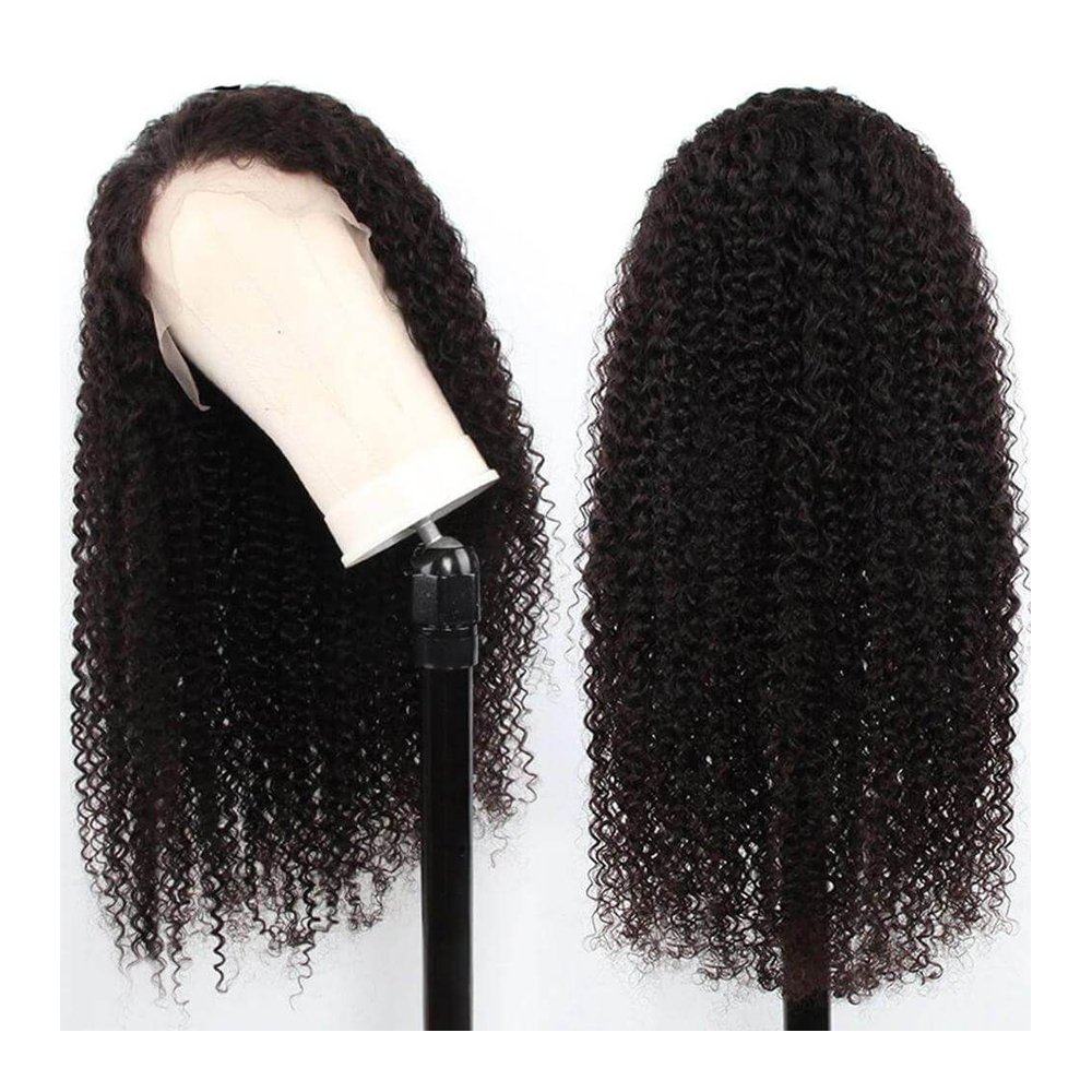 Wholesale HD Lace Frontal Wig Kinky Curly Full Lace Human Hair Wigs For Black Women Peruvian Hair 13X4 Lace Front Wig Vendors