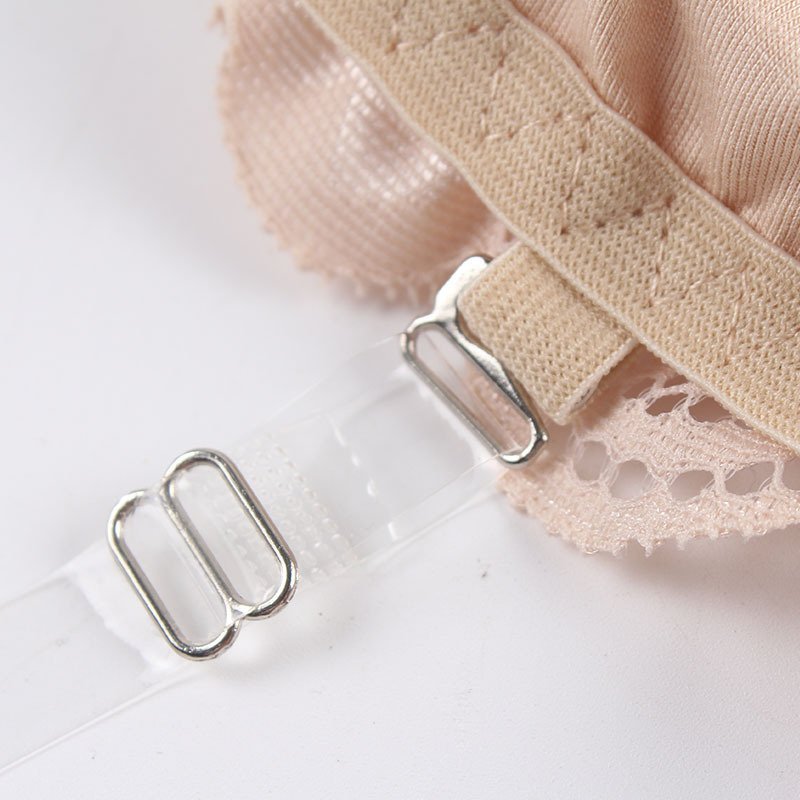 Lace Bra Wrap Breathable Women Underwear Organic Cotton High Waisted Soft With Chest Pad