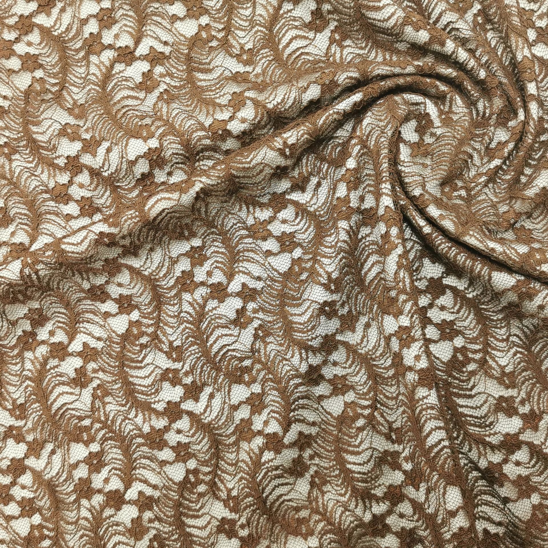 Newest Design Bridal Nylon Spandex Lace Embroidery Luxury Lace Fabric
