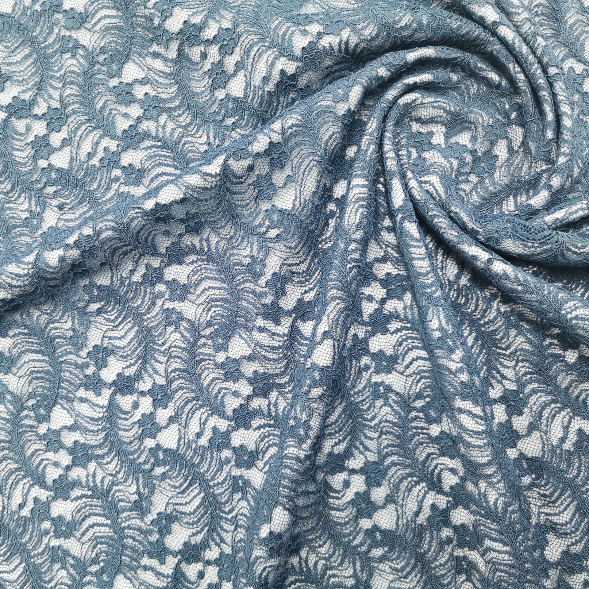 Newest Design Bridal Nylon Spandex Lace Embroidery Luxury Lace Fabric