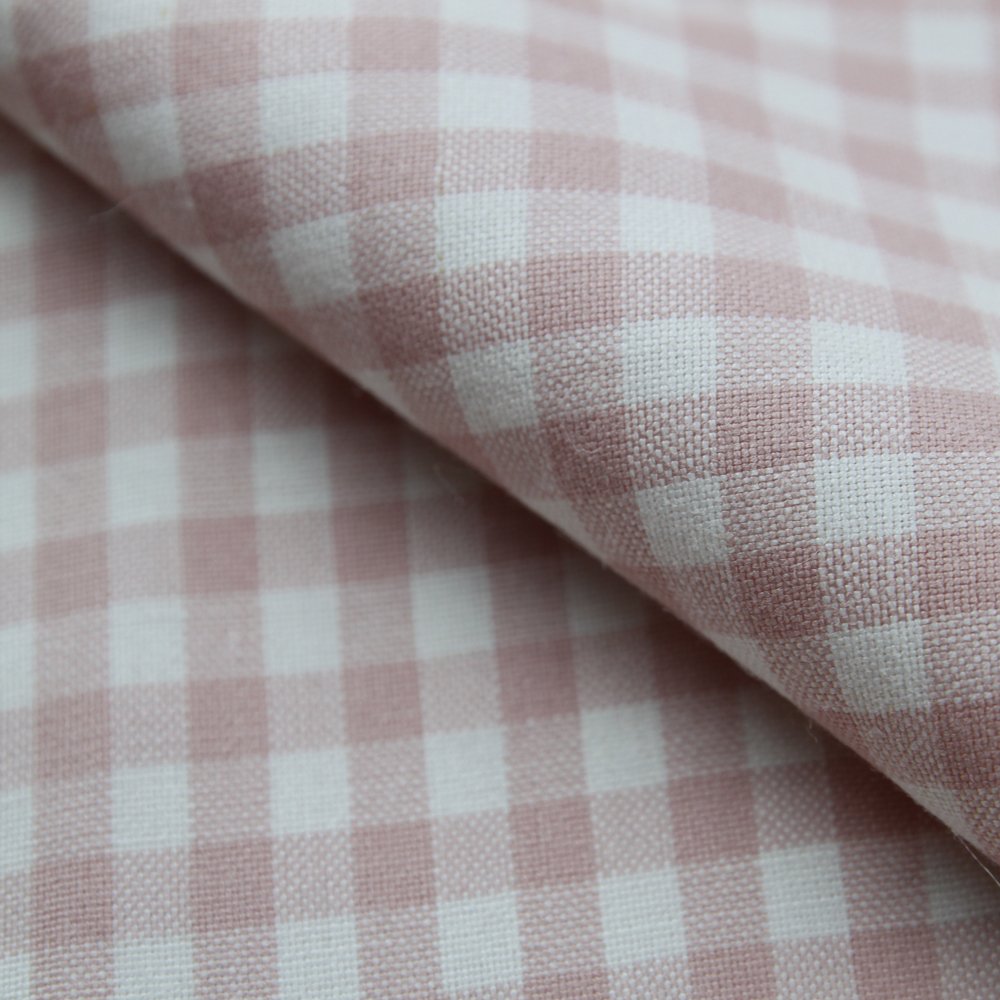 Organic 100% Pure Ramie Eco Friendly Sustainable Ramie Fabric for Home Decor Garment Classic Yarn Dyed Check Fabric