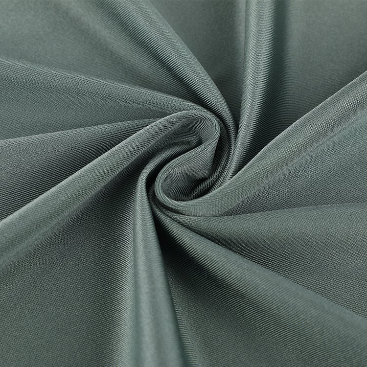 Factory Price Custom Logo 8857 40D 180G Elastic Moisture Wicking Breathable 82 Nylon 18 Spandex Fabric For Swimwear