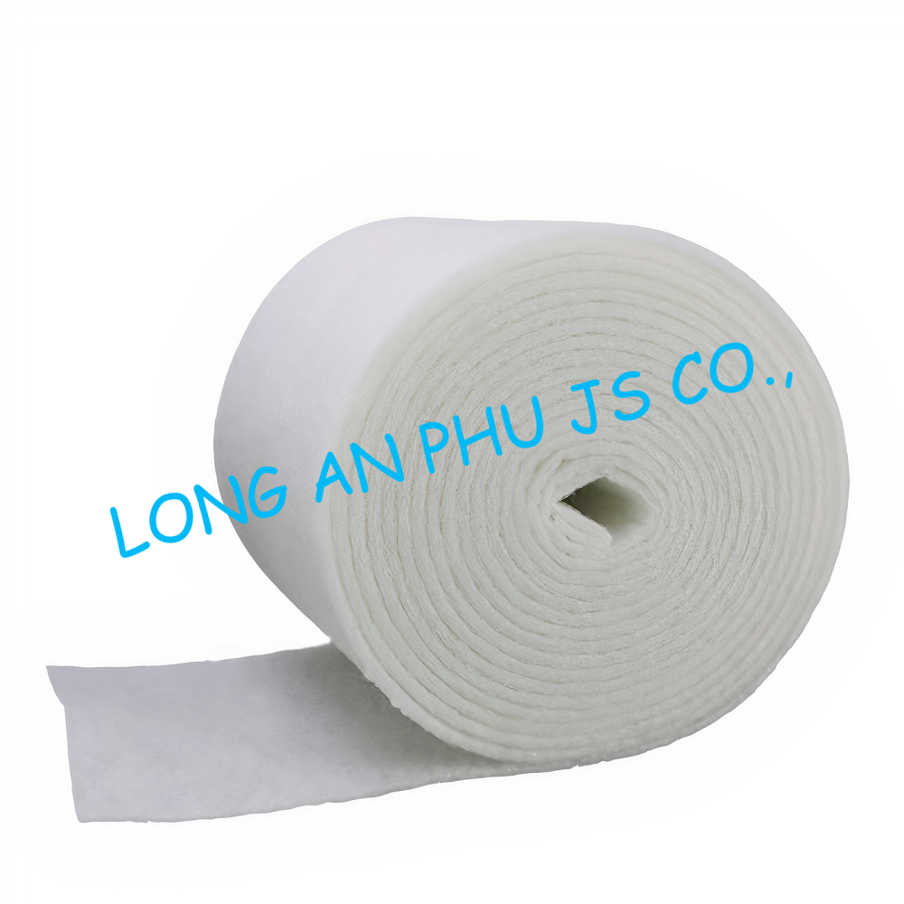 White Color 100% Polyester Punched Waterproof Sustainable Breathable Garment Tennis Materials Felt Fabric For Embroidery