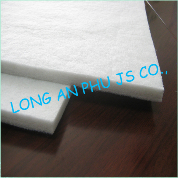 White Color 100% Polyester Punched Waterproof Sustainable Breathable Garment Tennis Materials Felt Fabric For Embroidery