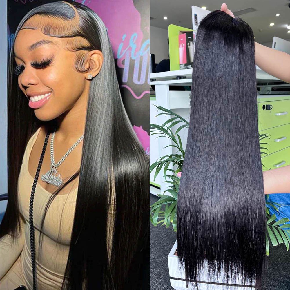 Wholesale Double Drawn Raw Vietnamese 100% Human Hair Virgin Vietnamese Human Hair HD Lace Front Wigs 13x4 13x6 Lace Long
