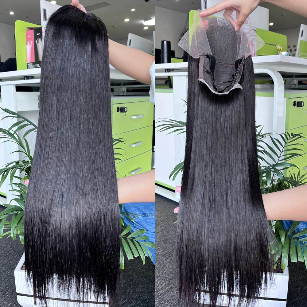 Wholesale Double Drawn Raw Vietnamese 100% Human Hair Virgin Vietnamese Human Hair HD Lace Front Wigs 13x4 13x6 Lace Long