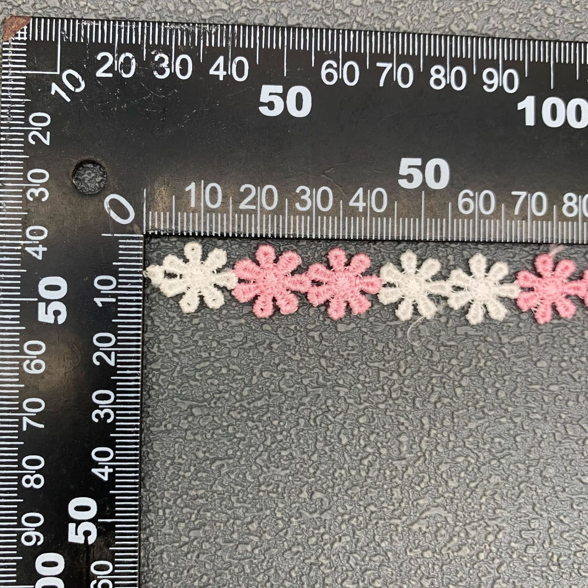 Flower Daisy Lace Ribbon Trim Daisy Flower Lace Trim Fabric In White For Dress
