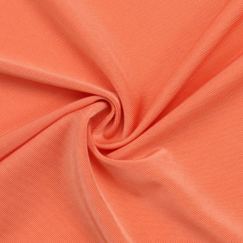 88% polyester 12% spandex fabric, warp knitted polyester semi gloss single-sided plain weave sportswear, swimwear fabric