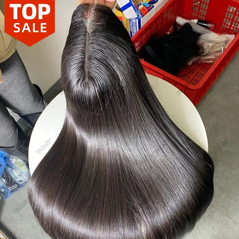 Bone Straight Transparent HD 13x4 13x6 360 Full Lace Front Wigs, Glueless Virgin Brazilian Pre pluck Raw Lace Human Hair Wigs