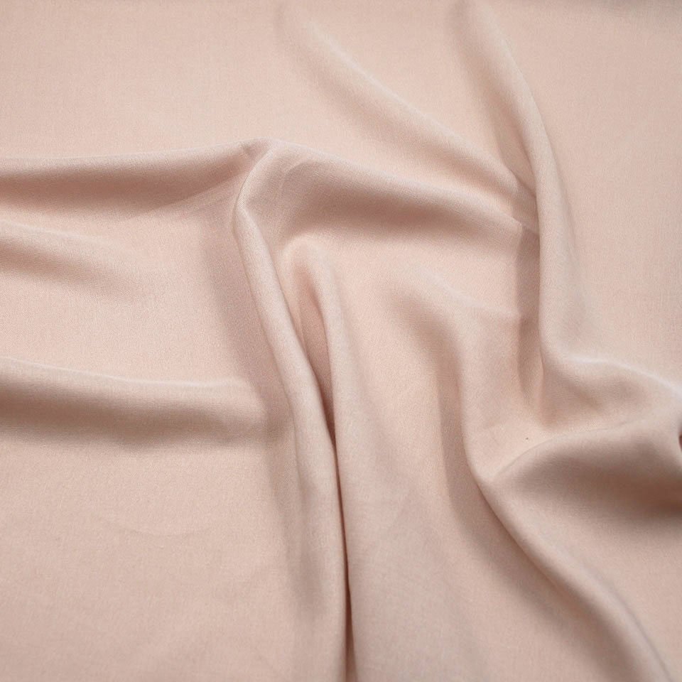 Factory Cheap Price Per Meter Stock Lot 115gsm Spun Dress Cloth Pure Color 30s Plain Dyed Poplin 100 Rayon fabric