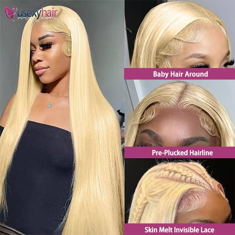 40 inch hd brazilian full lace human hair wig,100% human hair hd blonde 613 full lace wig with baby hair,full lace wig vendor