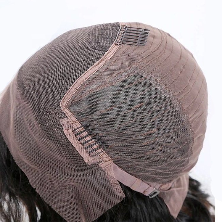 Pre Plucked Lace Wig Deep Curly Brazilian Virgin Remy Human Hair 13x6 Deep Parting Lace Front Wig