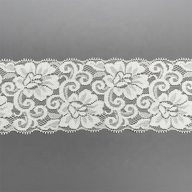 TUTON Custom French Elastic Lace 4.1/5.1/6.8 CM Trim Wholesale For Lingerie