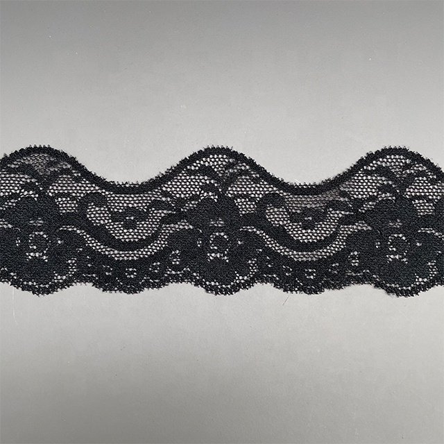 TUTON Custom French Elastic Lace 4.1/5.1/6.8 CM Trim Wholesale For Lingerie