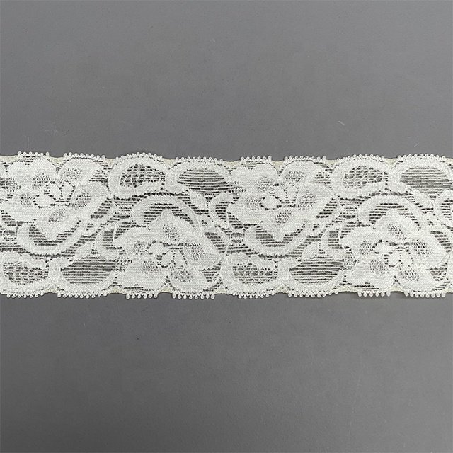 TUTON Custom French Elastic Lace 4.1/5.1/6.8 CM Trim Wholesale For Lingerie