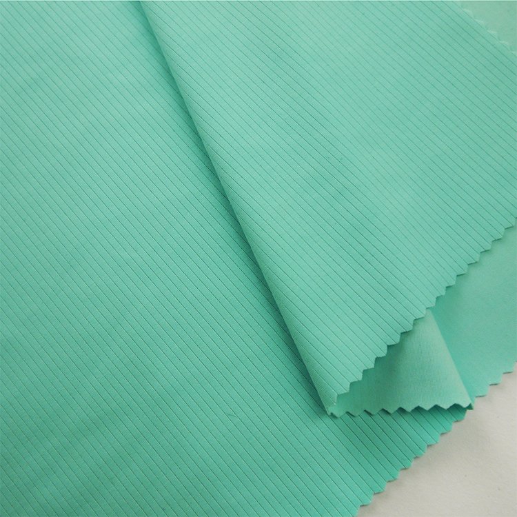 230gsm polyamide elastane rib knit fabric for sports shirts