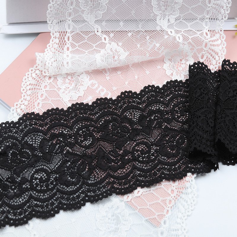 2024 New Design Hot Sale Embroidery Cotton Polyester Crochet Lace Fabric For Clothing