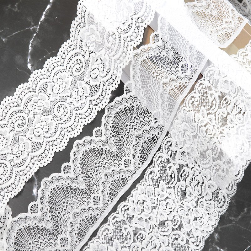 2024 New Design Hot Sale Embroidery Cotton Polyester Crochet Lace Fabric For Clothing