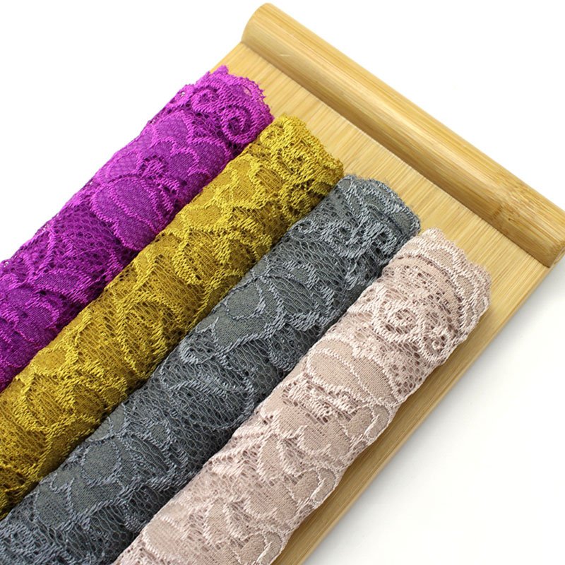 2024 New Design Hot Sale Embroidery Cotton Polyester Crochet Lace Fabric For Clothing