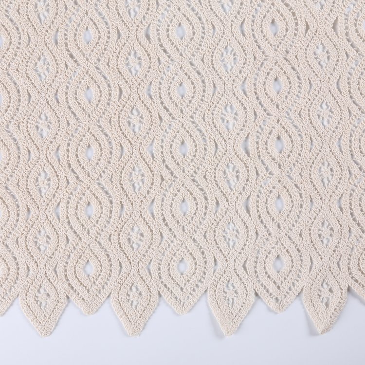 HA-17651B Best Selling African Polyester Cord Lace High Quality Water Soluble Embroidery Dress Fabric For Wedding