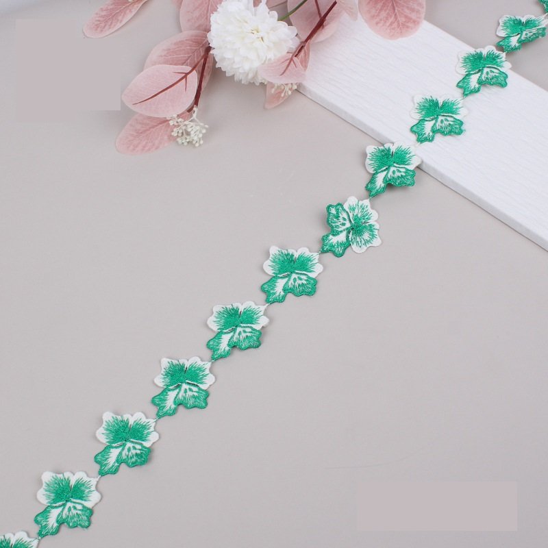 Flower Lace Trimming Embroidered Diy Handmade Decoration Ribbon Sewing Supplies Crafts For Garment