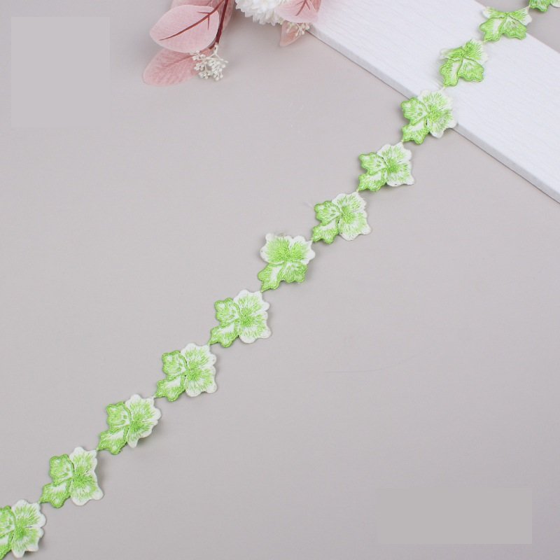 Flower Lace Trimming Embroidered Diy Handmade Decoration Ribbon Sewing Supplies Crafts For Garment