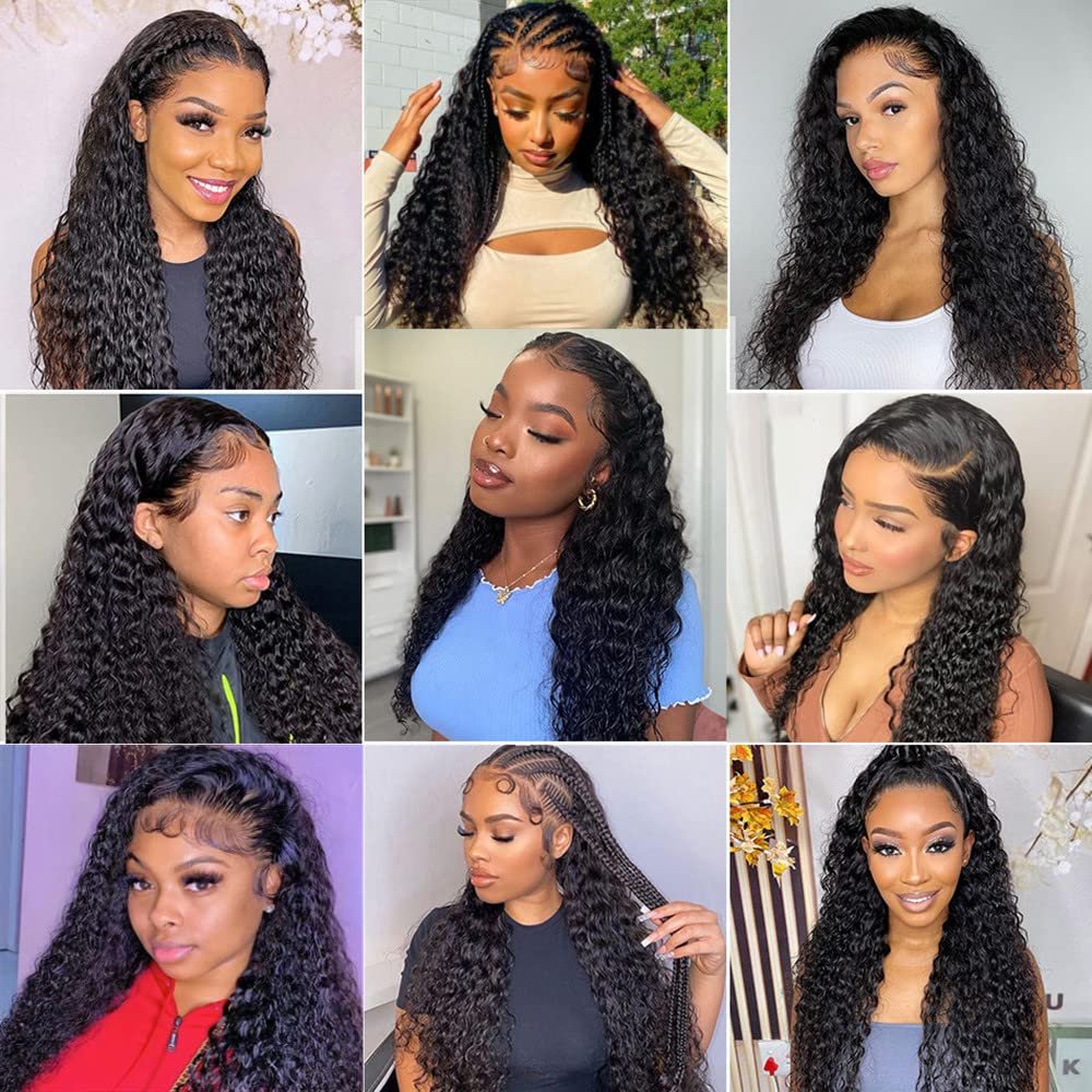 Pre Pluck Closure Human Hair Hd Lace Wigs, Glueless Full Lace Front Wigs For Black Women,Brazilian Hair Lace Frontal Wigs