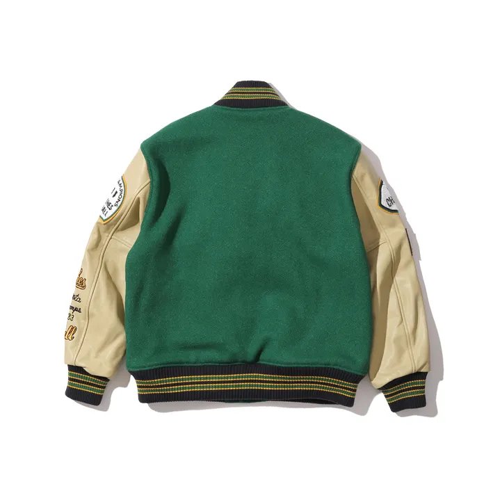 Custom Wool Letterman Bomber Baseball Varsity Jacket Man Leather Sleeve Chenille Embroidery baseball varsity jacket