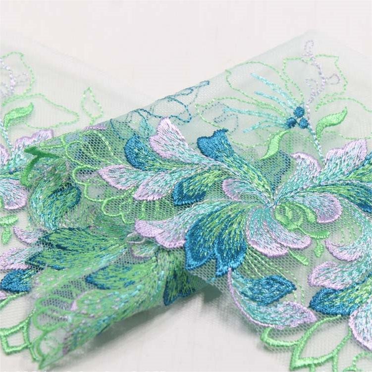 Multiple color selection wedding dress Home Textile Fabric Underwear accessories mesh cloth mesh gauze sequin Embroidery lace