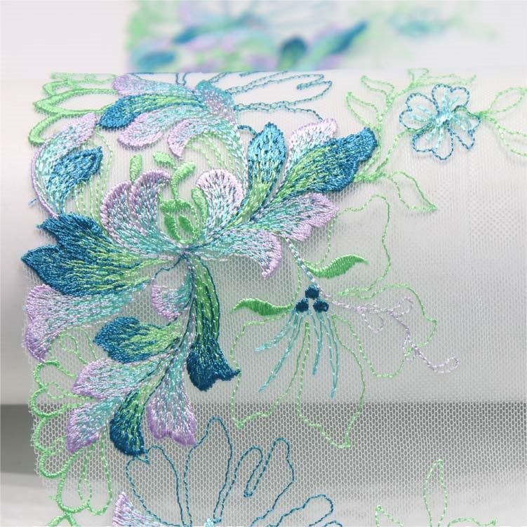 Multiple color selection wedding dress Home Textile Fabric Underwear accessories mesh cloth mesh gauze sequin Embroidery lace